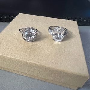 Bella Luce Size 8 CZ ring lot